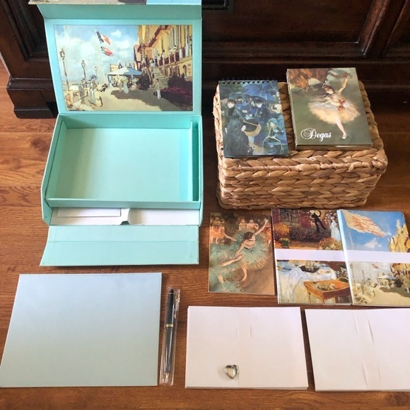 Monet Degas Correspondence set Artist prints notecards - Picture 4 of 10